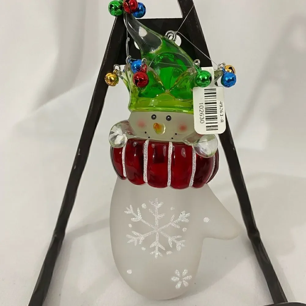 NWT Snowman Mitten Ornament and Knitted Mitten Ornaments